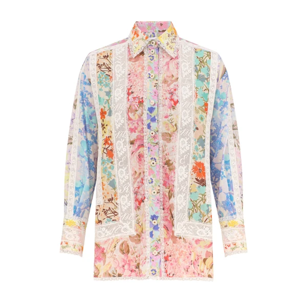 Zimmermann Solstice Spliced Shirt