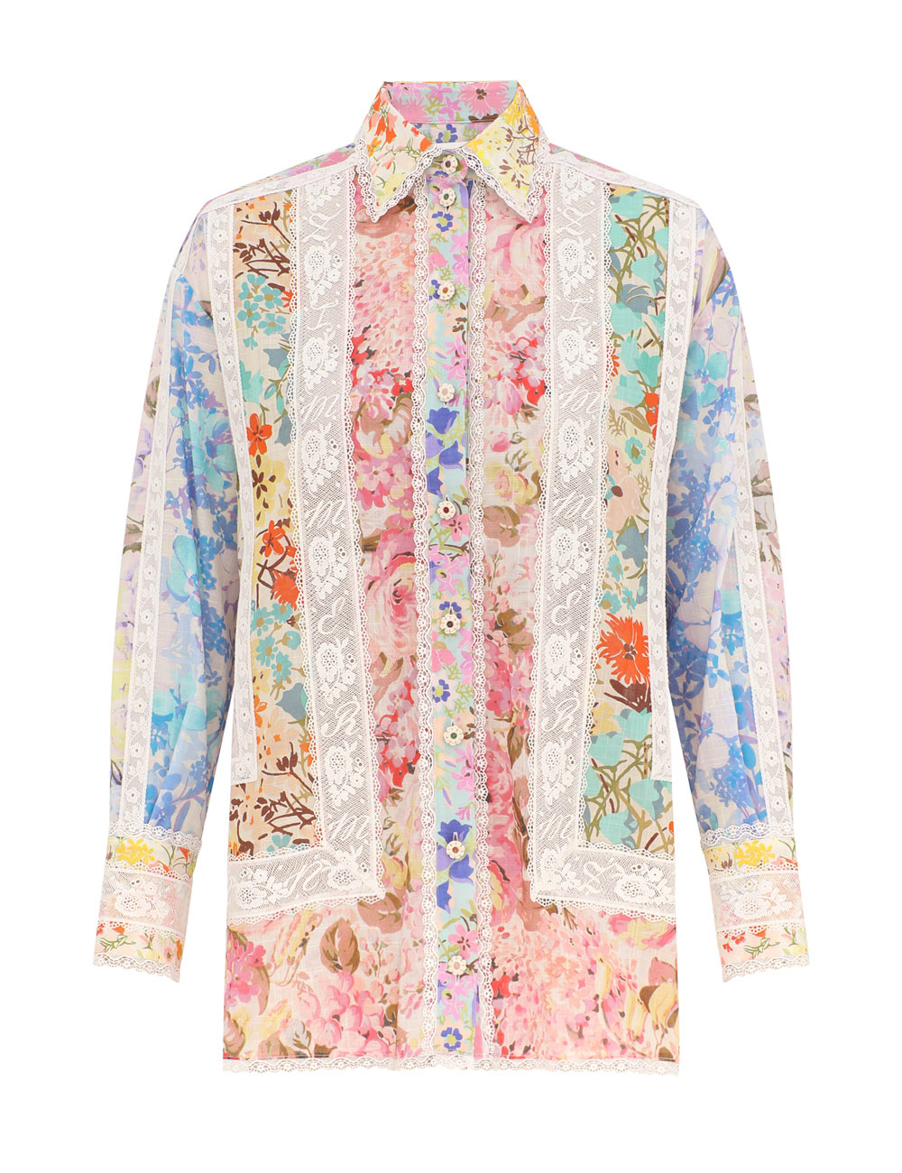 Zimmermann Solstice Spliced Shirt