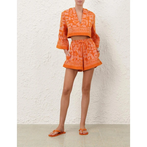 Zimmermann Solstice Towelling Short, view 2