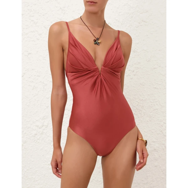 Zimmermann Solstice Tuck Plunge 1PC, view 2
