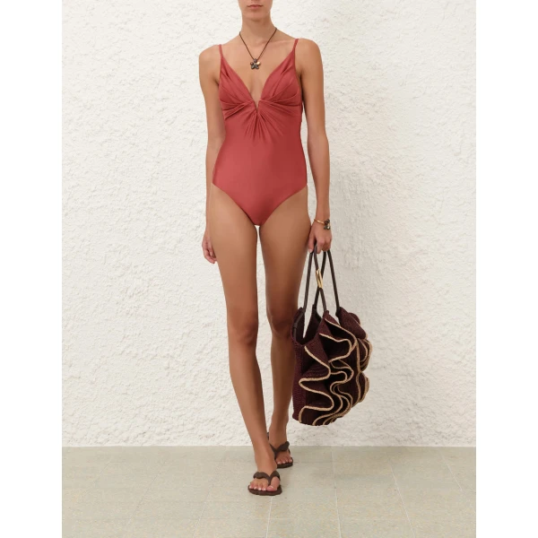 Zimmermann Solstice Tuck Plunge 1PC, view 5