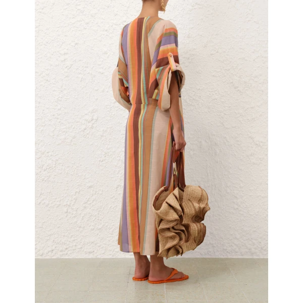 Zimmermann Solstice Tunic Midi Dress, view 4
