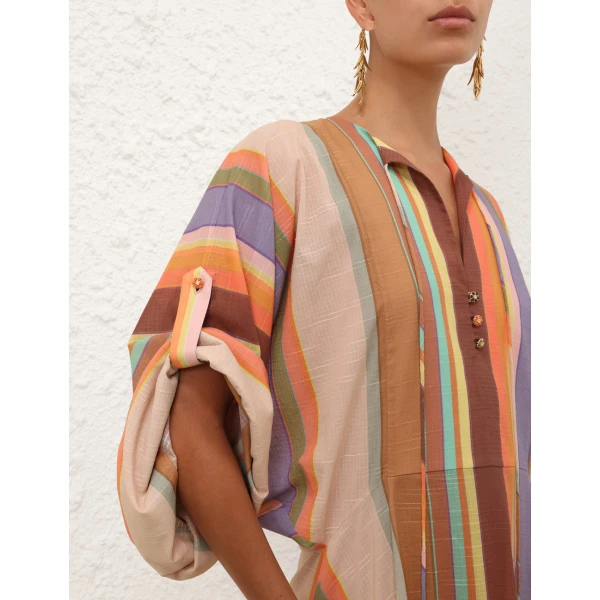 Zimmermann Solstice Tunic Midi Dress, view 5