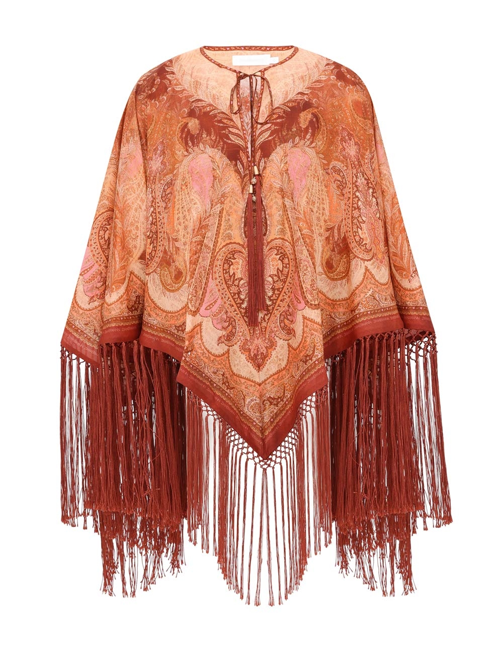 Zimmermann Sundance Fringe Cape