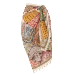 Zimmermann Sundance Fringe Printed Pareo