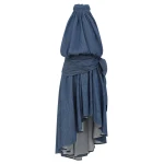 Zimmermann Sundance Halter Denim Dress