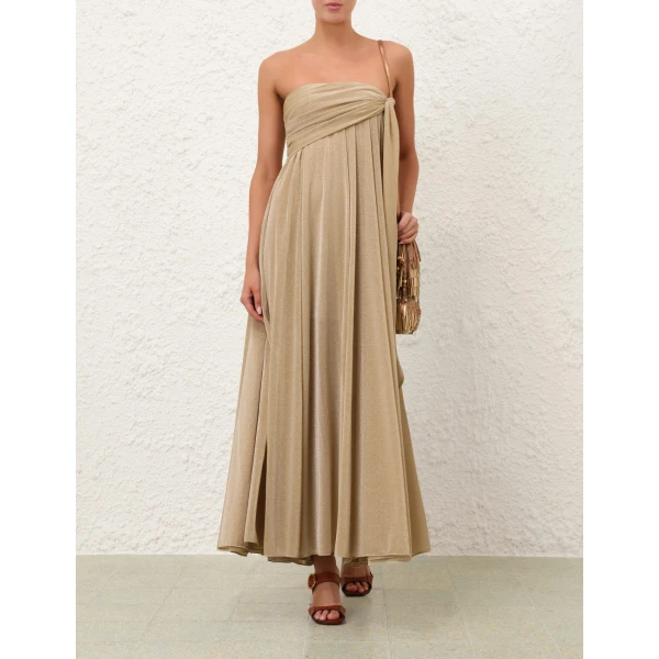 Zimmermann Sundance Jersey Tie Maxi Dress, view 2