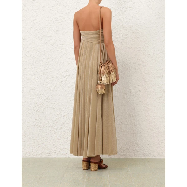 Zimmermann Sundance Jersey Tie Maxi Dress, view 4