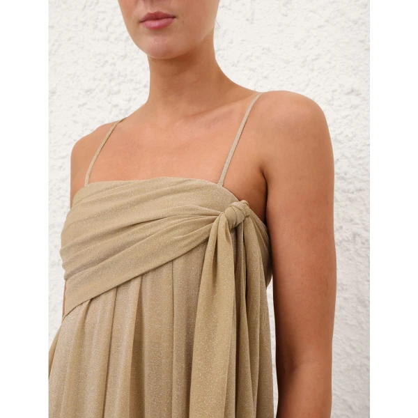 Zimmermann Sundance Jersey Tie Maxi Dress, view 5