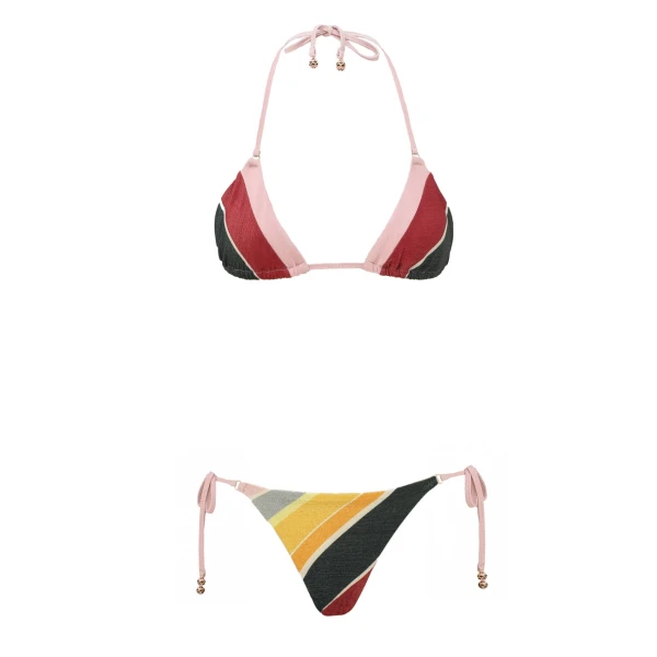 Zimmermann Sundance Metallic Mini Tri Top
