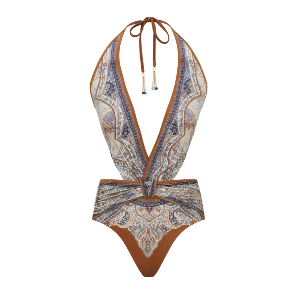 Elevate your elegance in this Zimmermann Beachwear available now at Luxury Shoes 