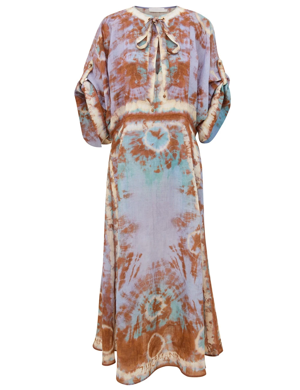Zimmermann Sundance Relaxed Midi Dress | Ready to Wear Collection Luxury Shoes Zimmermann Sundance Relaxed Midi Dress