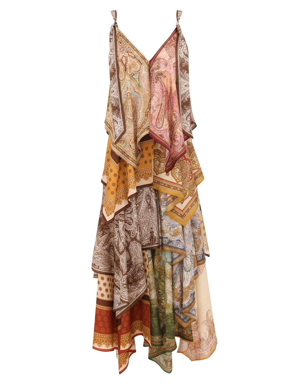 Zimmermann Sundance Scarf Midi Dress