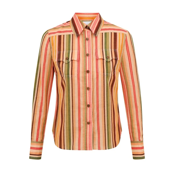 Zimmermann Sundance Stripe Shirt