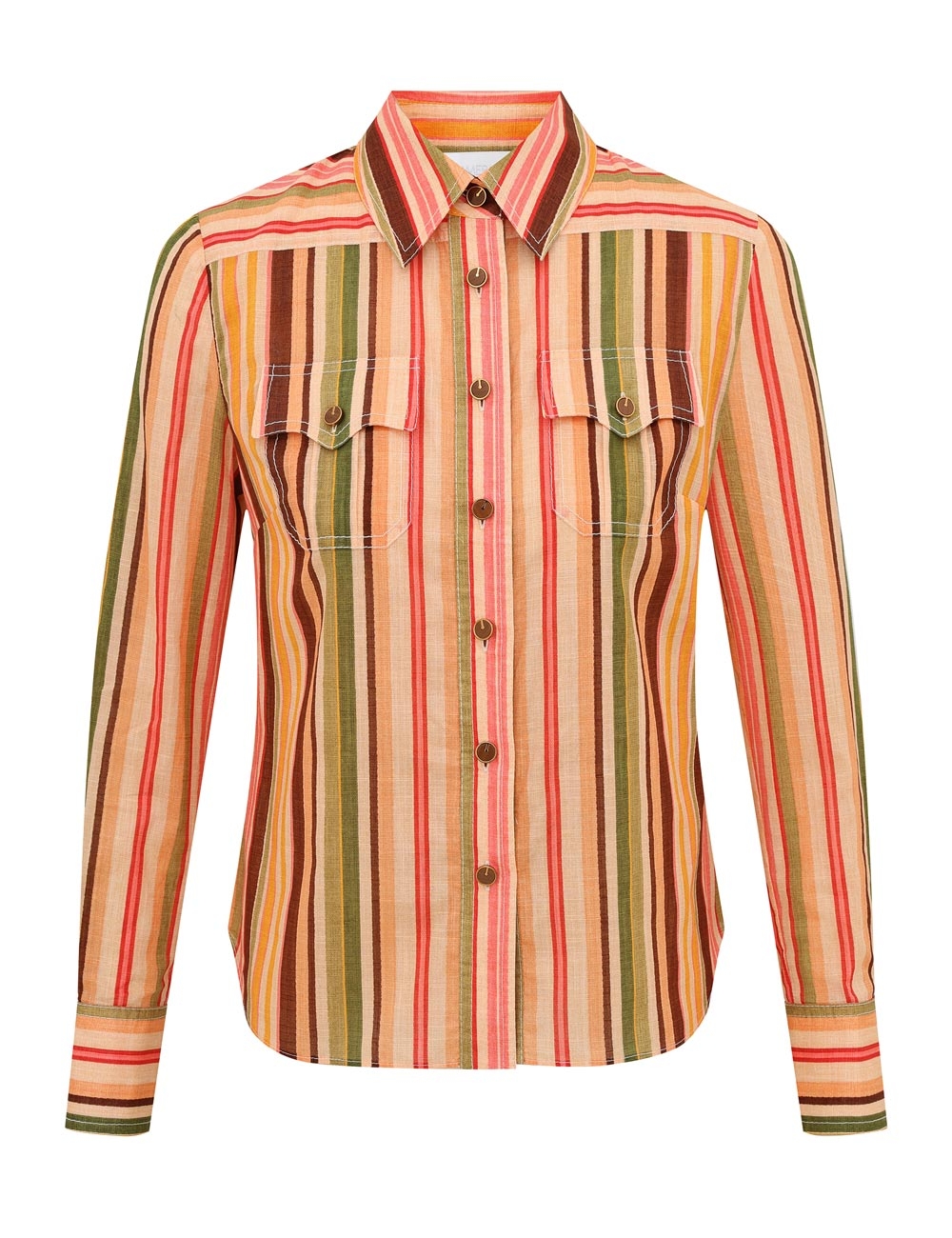 Zimmermann Sundance Stripe Shirt