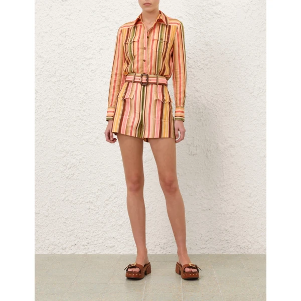 Zimmermann Sundance Stripe Short, view 2