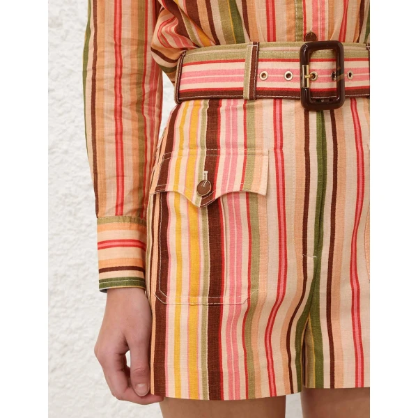 Zimmermann Sundance Stripe Short, view 5