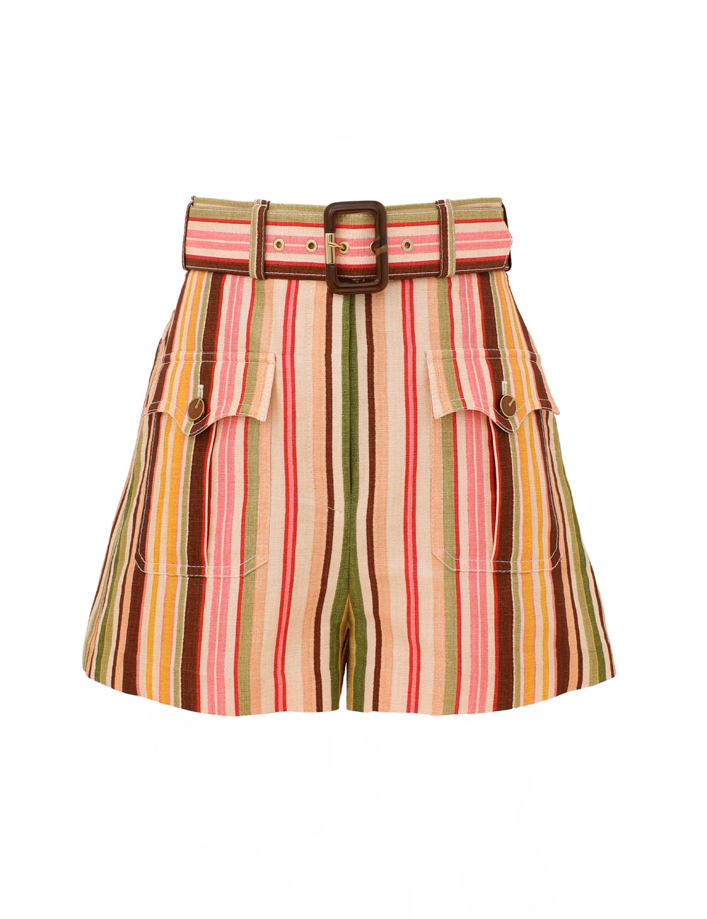 Zimmermann Sundance Stripe Short