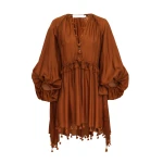 Zimmermann Sundance Tassel Mini Dress
