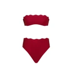 Zimmermann Sundance Wavy Bandeau Bikini