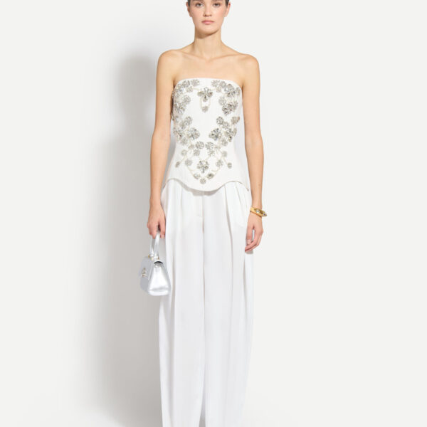Zuhair Murad Cady Flared Trousers, view 2