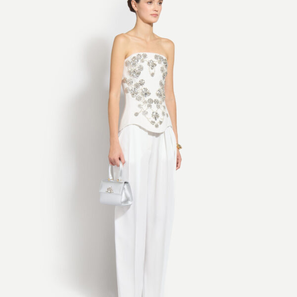 Zuhair Murad Cady Flared Trousers, view 3