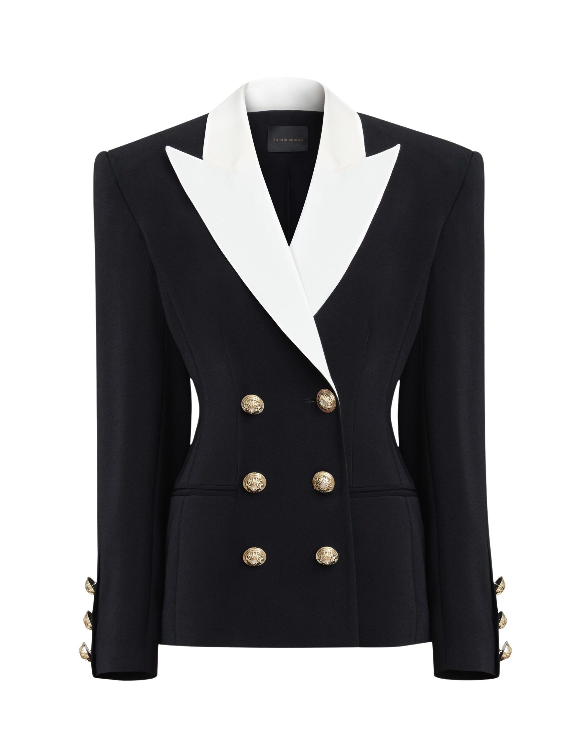 Zuhair Murad Double Breasted Jacket - Jackets - Lebanese Haute Couture and Evening Gowns at Luxury Shoes 