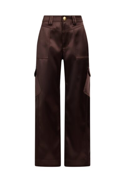 Aje Ardena Satin Cargo Pant