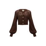 Aje-Brielle-Lace-Knit-Cardigan62520_nobg Aje Brielle Lace Knit Cardigan