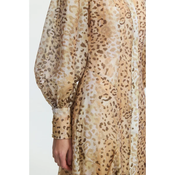 Aje Caelia Midi Shirt Dress, view 4