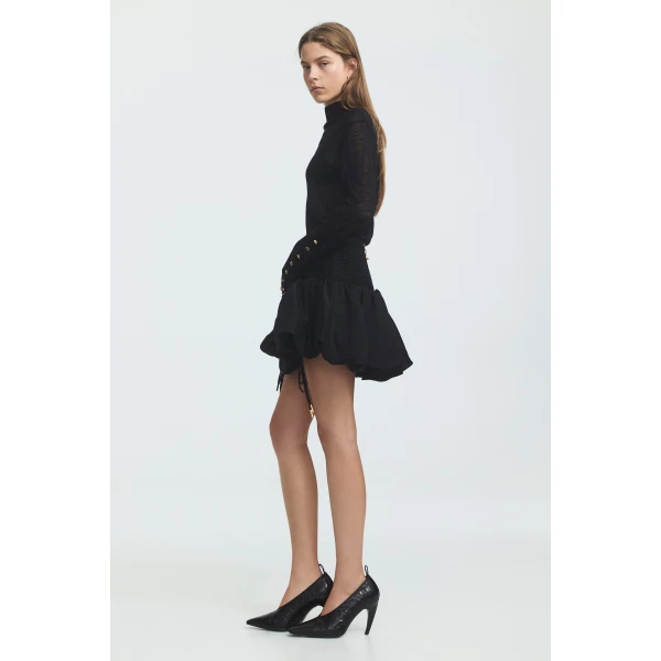Aje Contour Mini Skirt, view 5