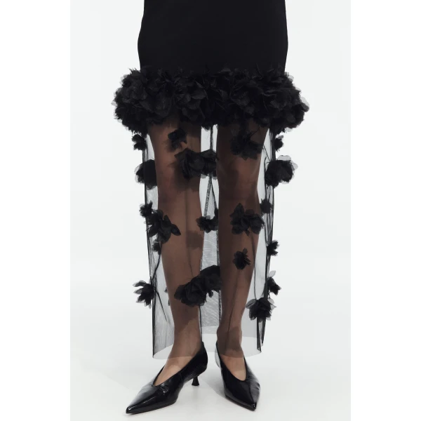 Aje Fleura Knit Midi Dress, view 4