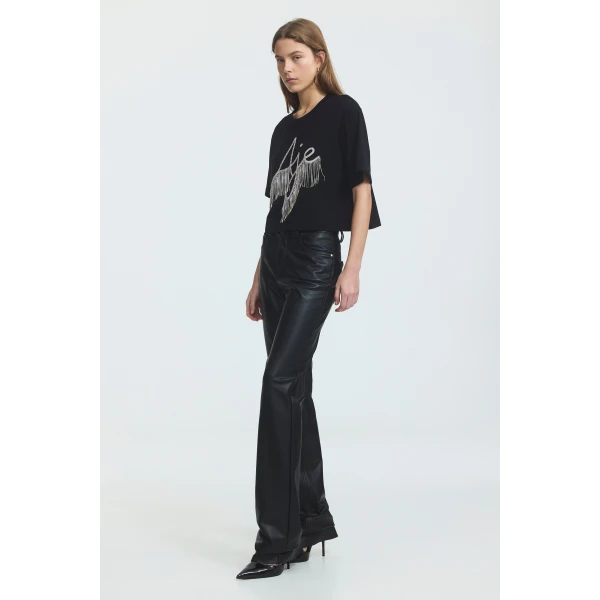 Aje Hollis Embellished Tee Top, view 5