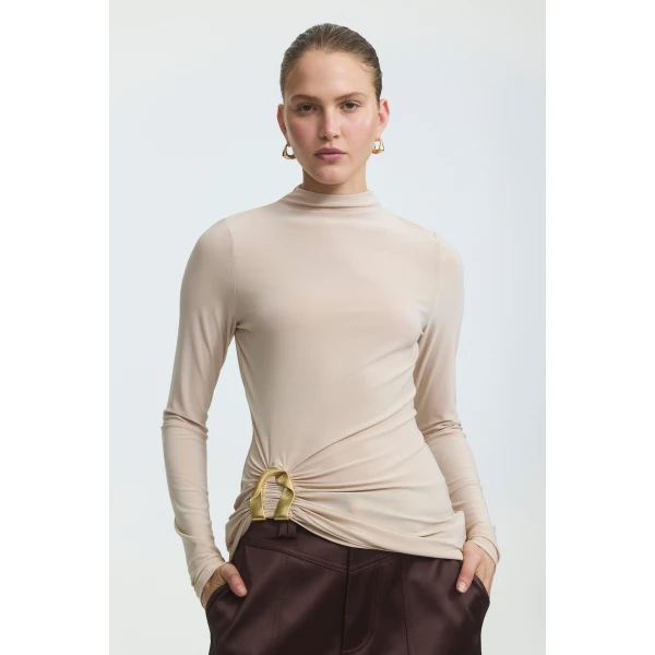 Aje Luma Hardware Jersey Top, view 3