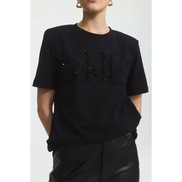 Aje Mika Embellished Tee Top, view 3