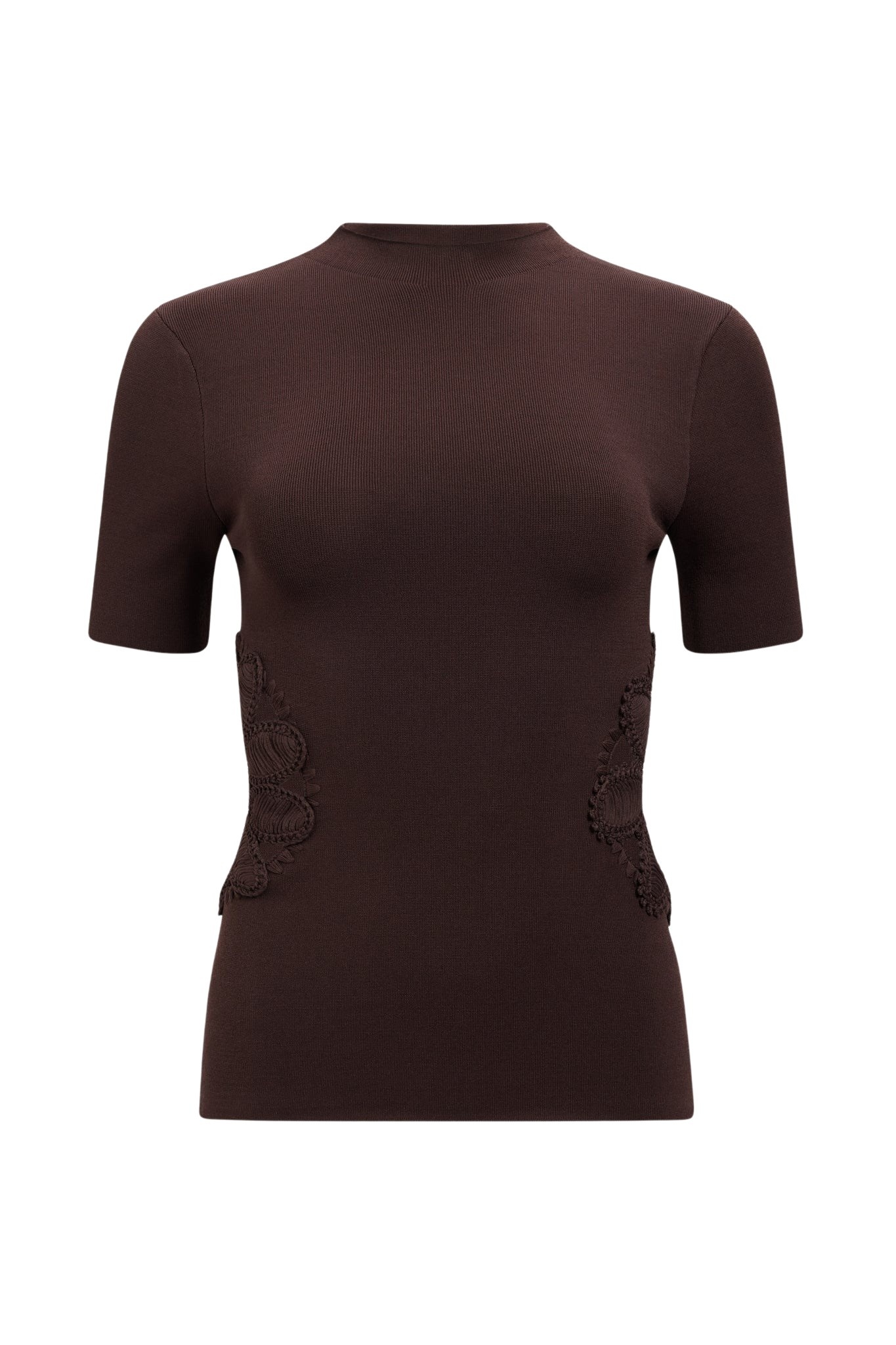 Aje Miri Slim Fit Knit Tee