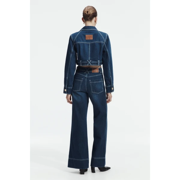 Aje Rylee Denim Jacket, view 5