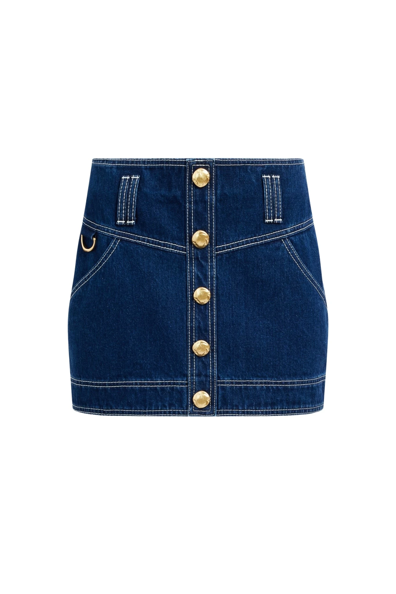 Aje-Rylee-Denim-Mini-Skirt98182_nobg Aje Rylee Denim Mini Skirt