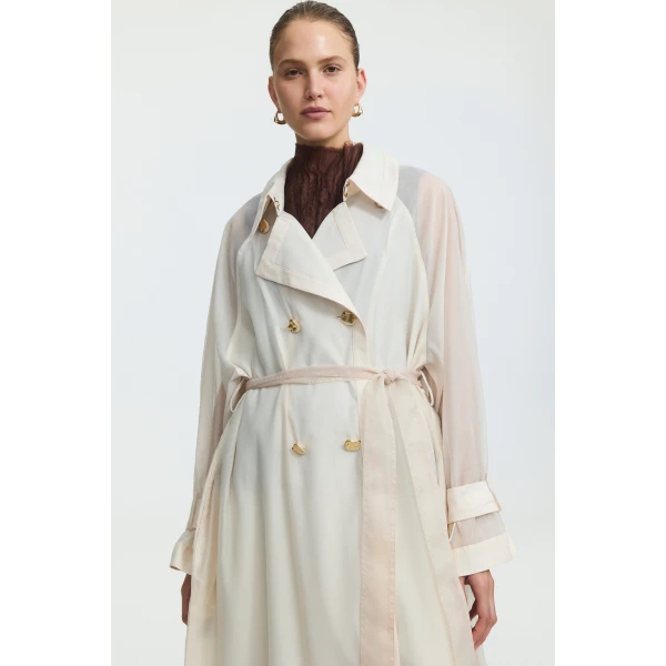 Aje Whisper Trench Coat, view 2