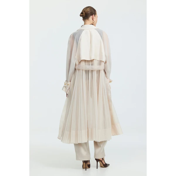 Aje Whisper Trench Coat, view 5
