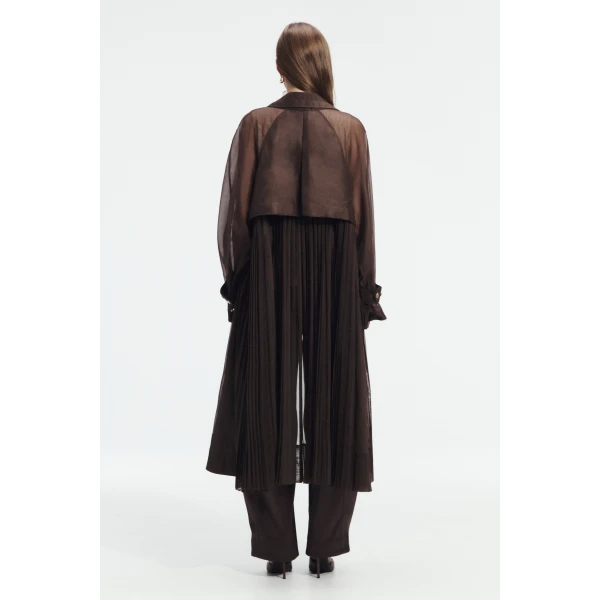 Aje Whisper Trench Coat, view 6