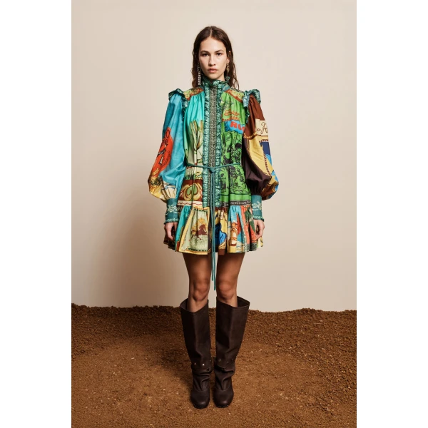 Alemais Ace Mini Dress, view 2