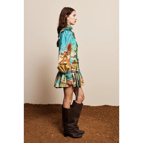 Alemais Ace Mini Dress, view 3