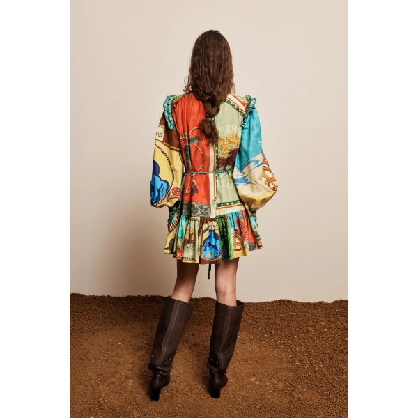 Alemais Ace Mini Dress, view 4