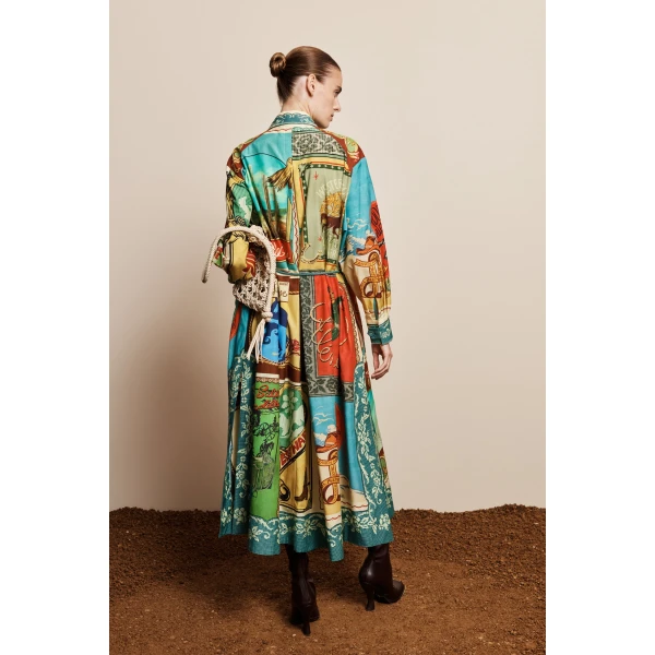 Alemais Ace Shirtdress Dress, view 4