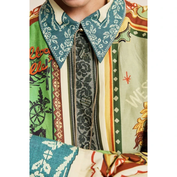 Alemais Ace Shirtdress Dress, view 5