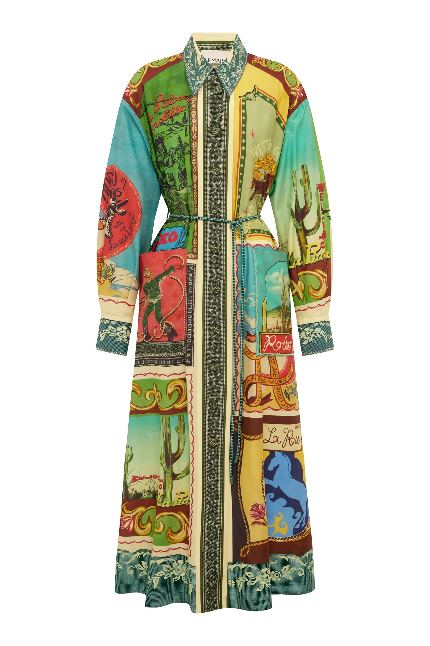 Ace Shirtdress by Alemais - Dresses Alemais Ace Shirtdress Dress