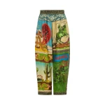 Alemais Ace Tapered Silk Pant