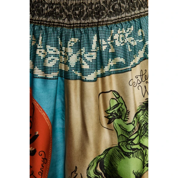 Alemais Ace Tapered Silk Pant, view 5