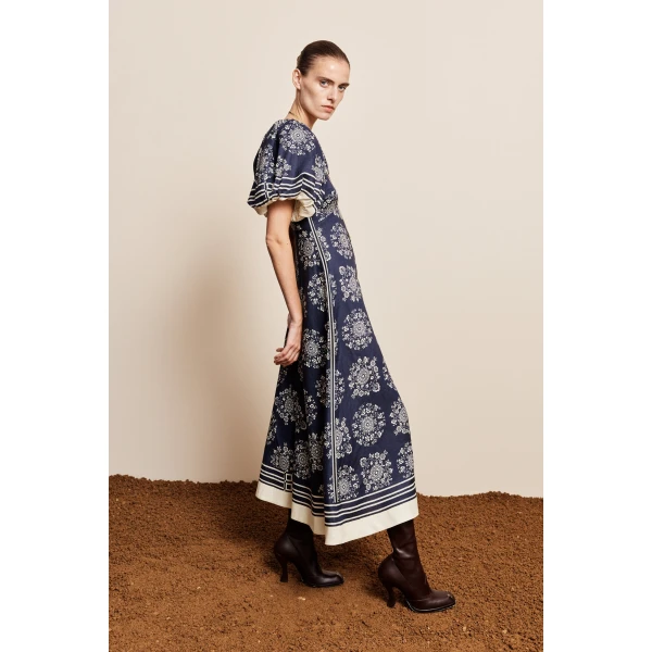Alemais Banderra Midi Dress, view 3